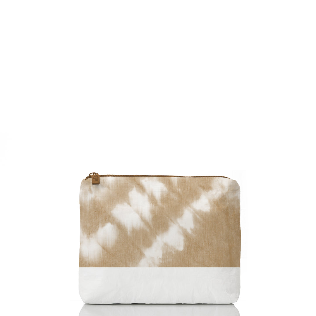 Aloha X Chelsea Kauai Small Pouch in Shibori Sandstone