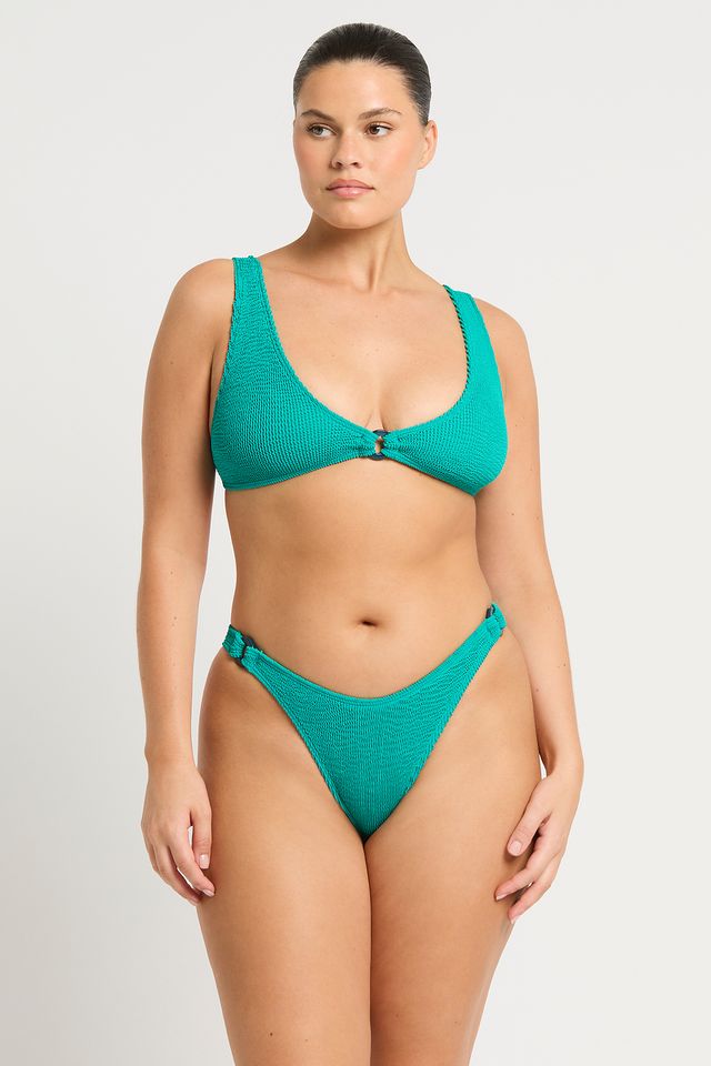 Ring Scout Crop in Aquatic Recycled