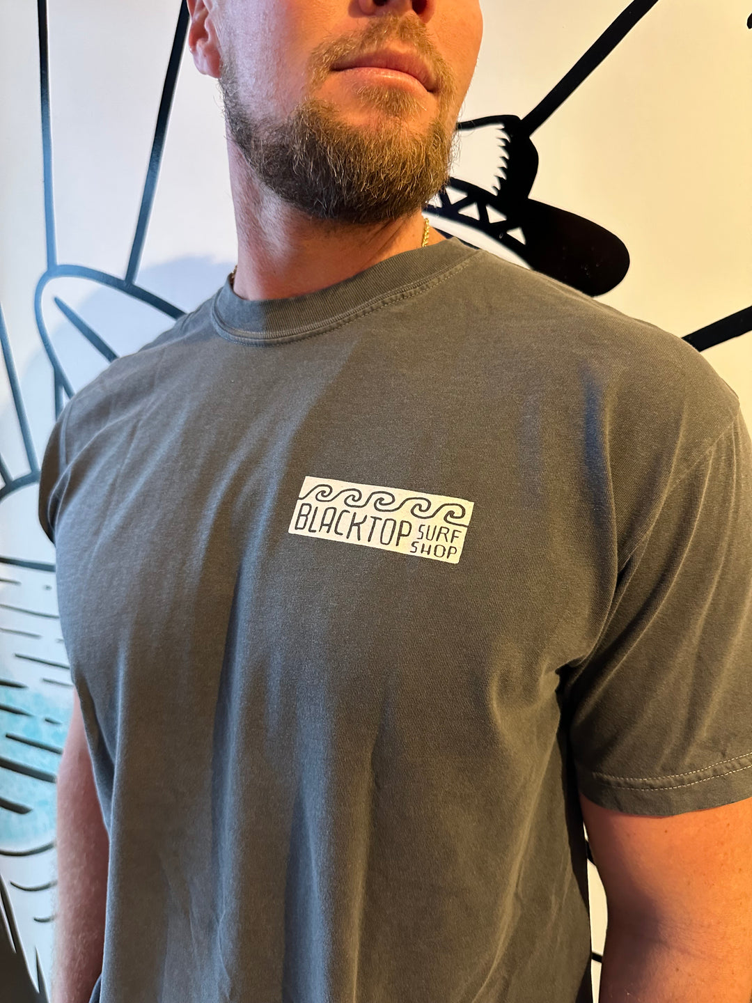 Geo Surf Tee in Pepper