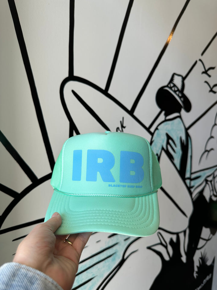 IRB Trucker in Seafoam/Deep Blue