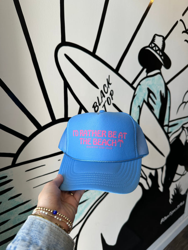 Rather Be Trucker in Blue
