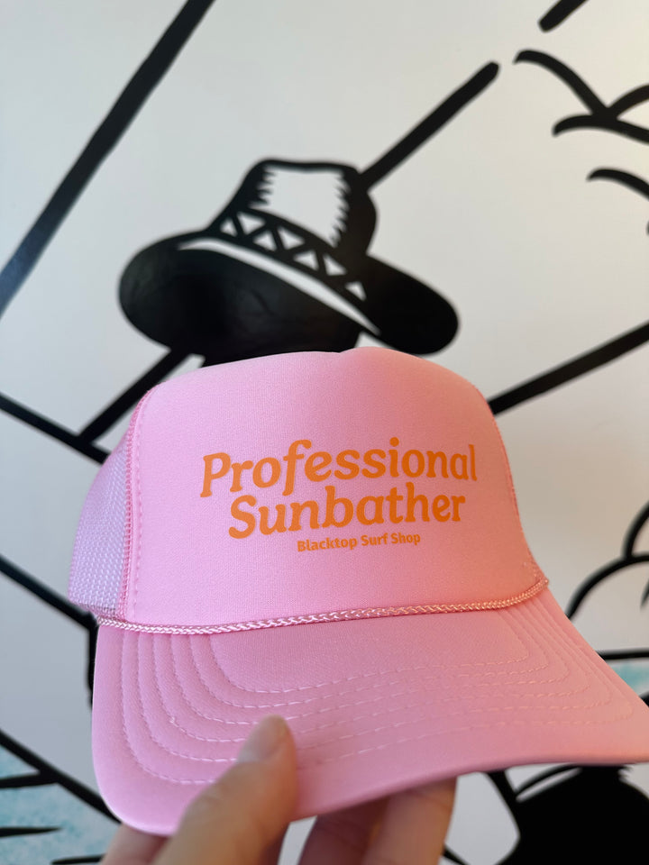 Professional Sunbather Trucker in Pink
