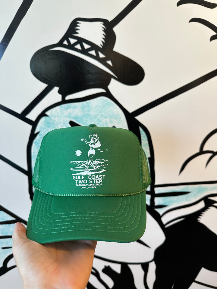 Gulf Coast Two Step Trucker in Kelly Green