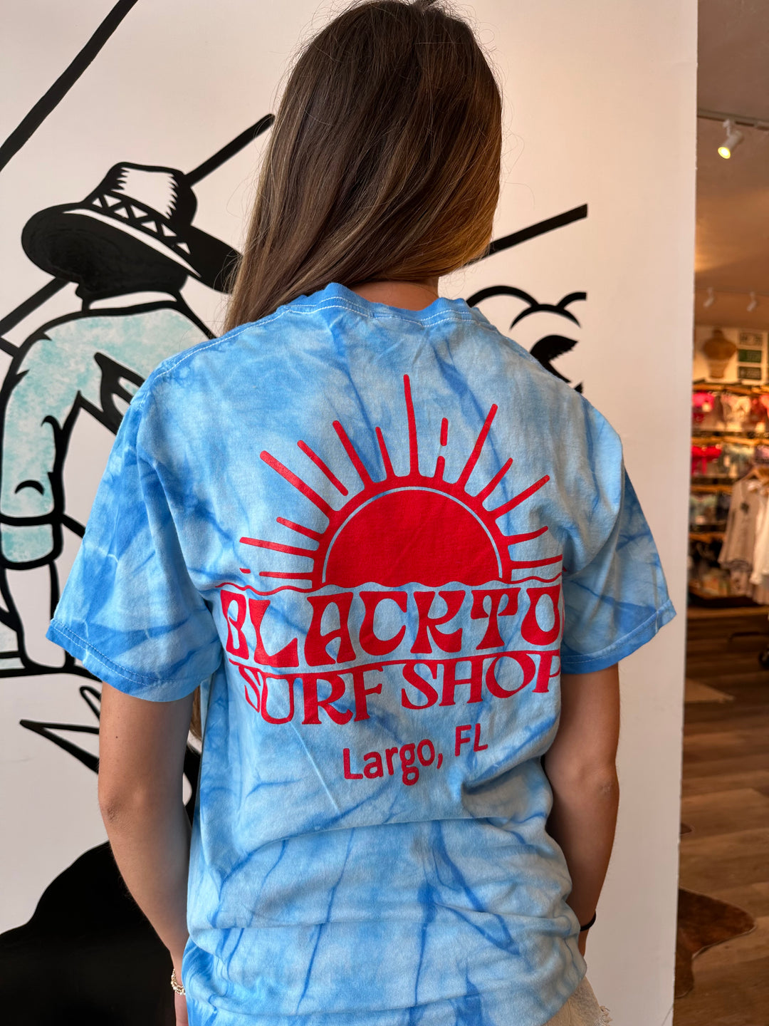 Blacktop American Summer Tie Dye Tee