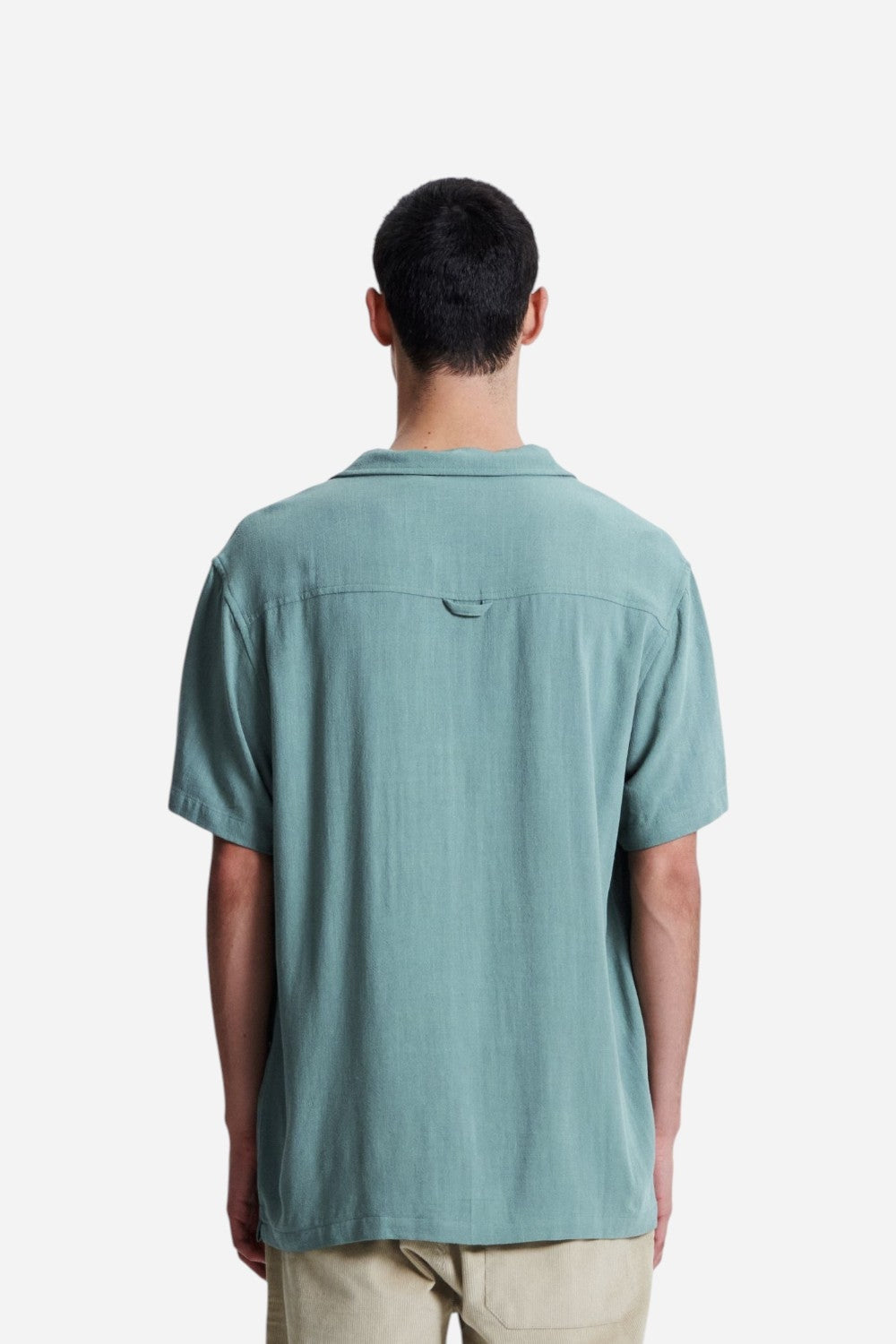 Ernie Resort SS Resort Shirt in Seagrass