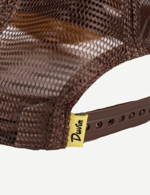 Do Not Disturb Trucker Hat in Brown