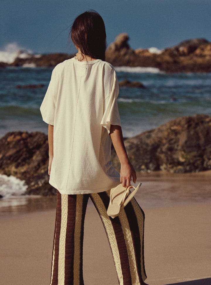 Free People Shell Tee in Ivory