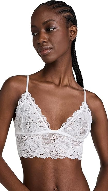 Everyday Lace Longline Bralette in Ivory – Blacktop Surf Shop