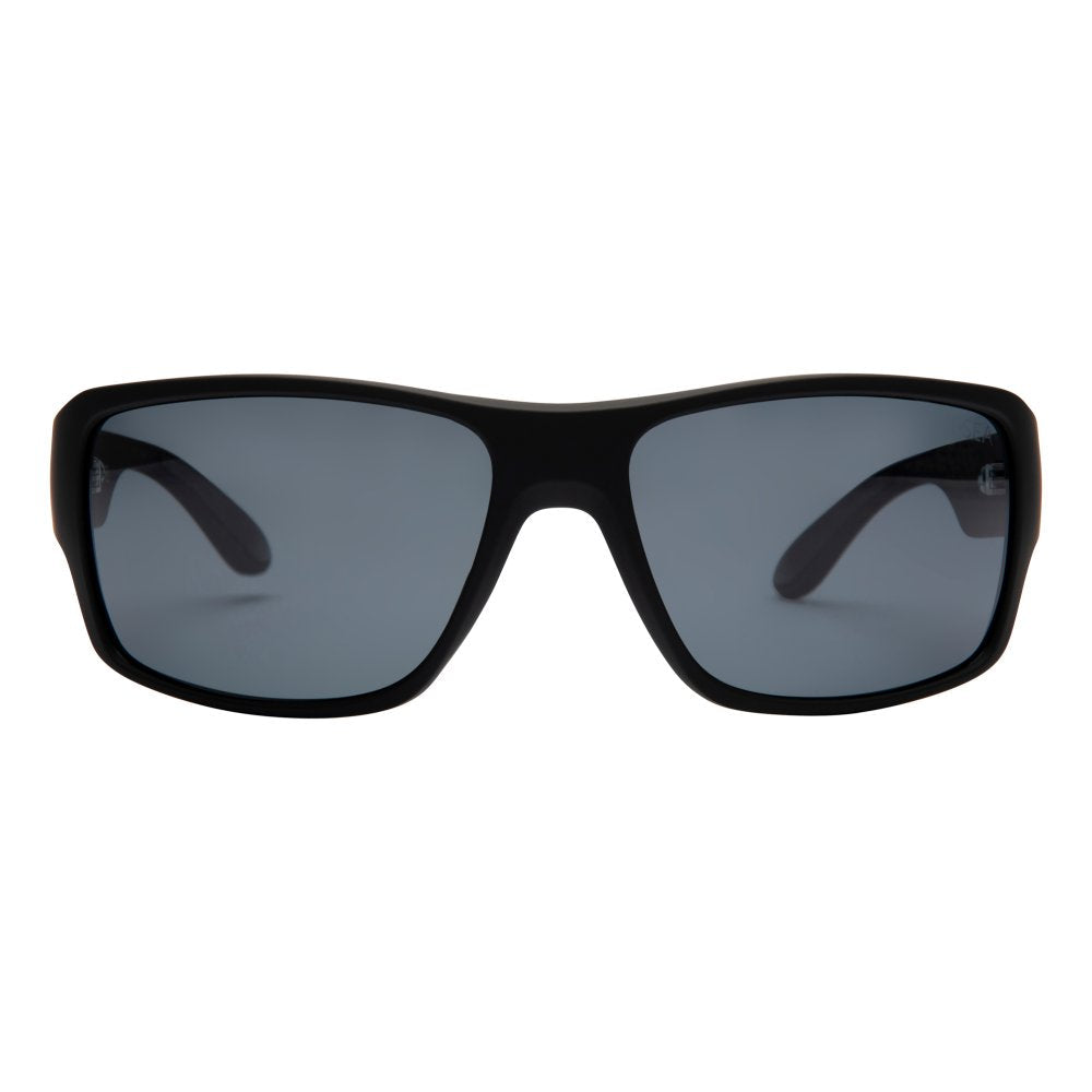 Free Bird in Black Rubber Soft Touch/ Smoke Polarized Lens