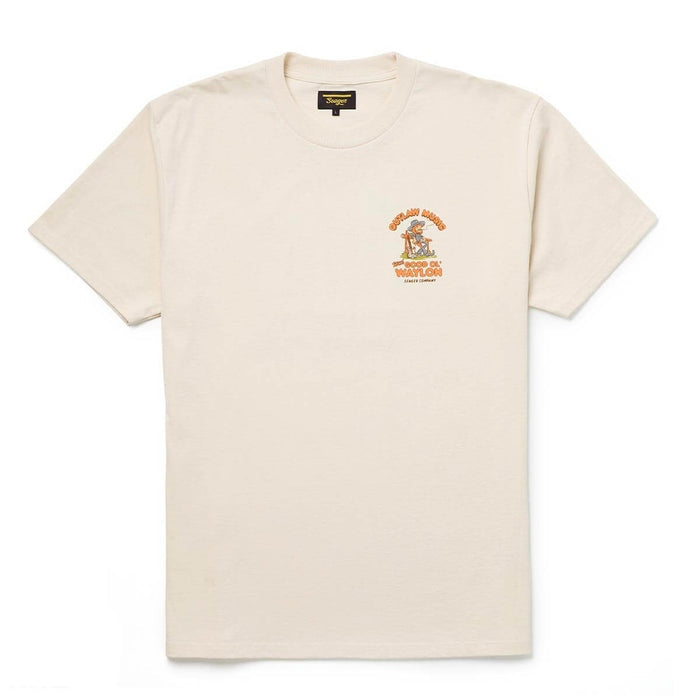 Seager x Waylon Jennings Outlaw Tee Vintage White
