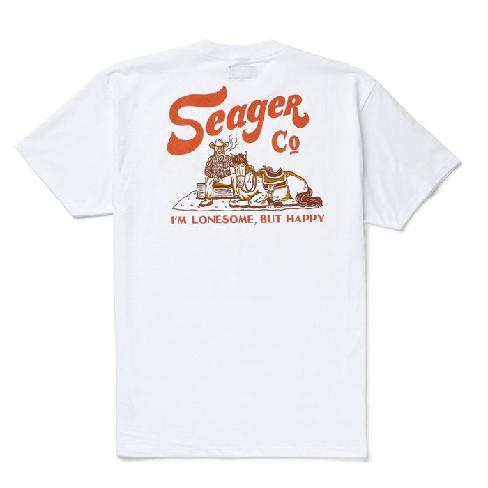 Lonesome Tee White