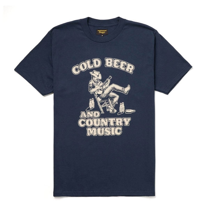 Country Music Tee in Navy
