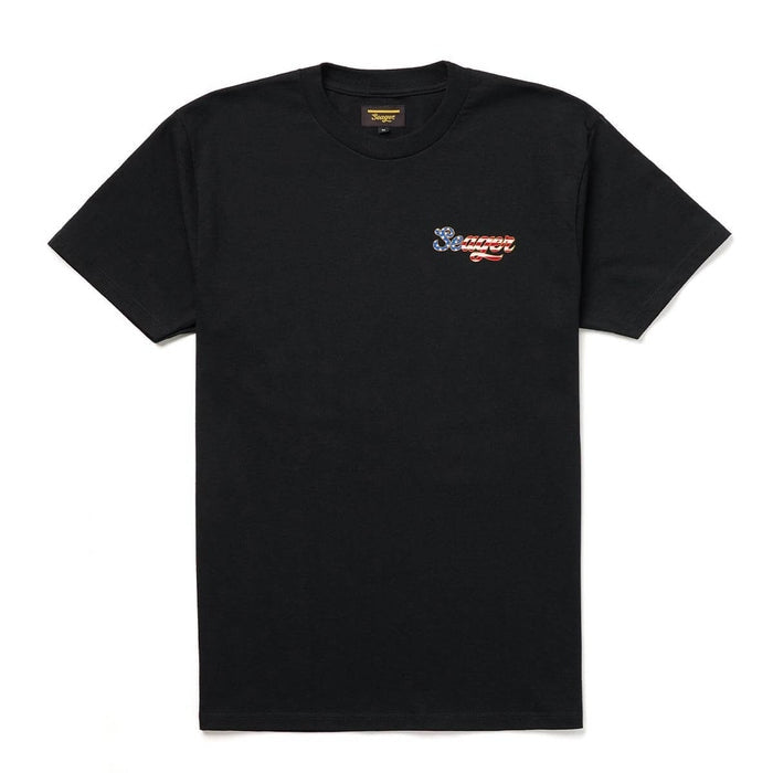 USA Russ Tee Vintage Black