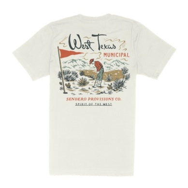 West Texas Municipal Tee in White