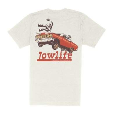 Lowlife Tee Vintage Tee in White