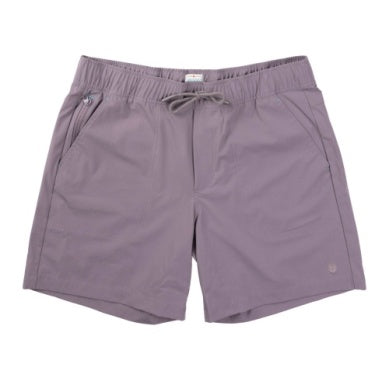 Bajada Hybrid Shorts in Dusty Plum
