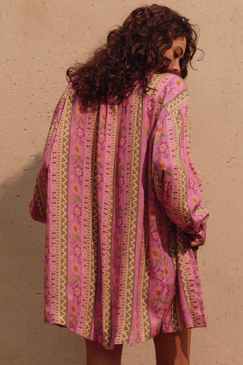 Goldie Shirt in Desert Rose