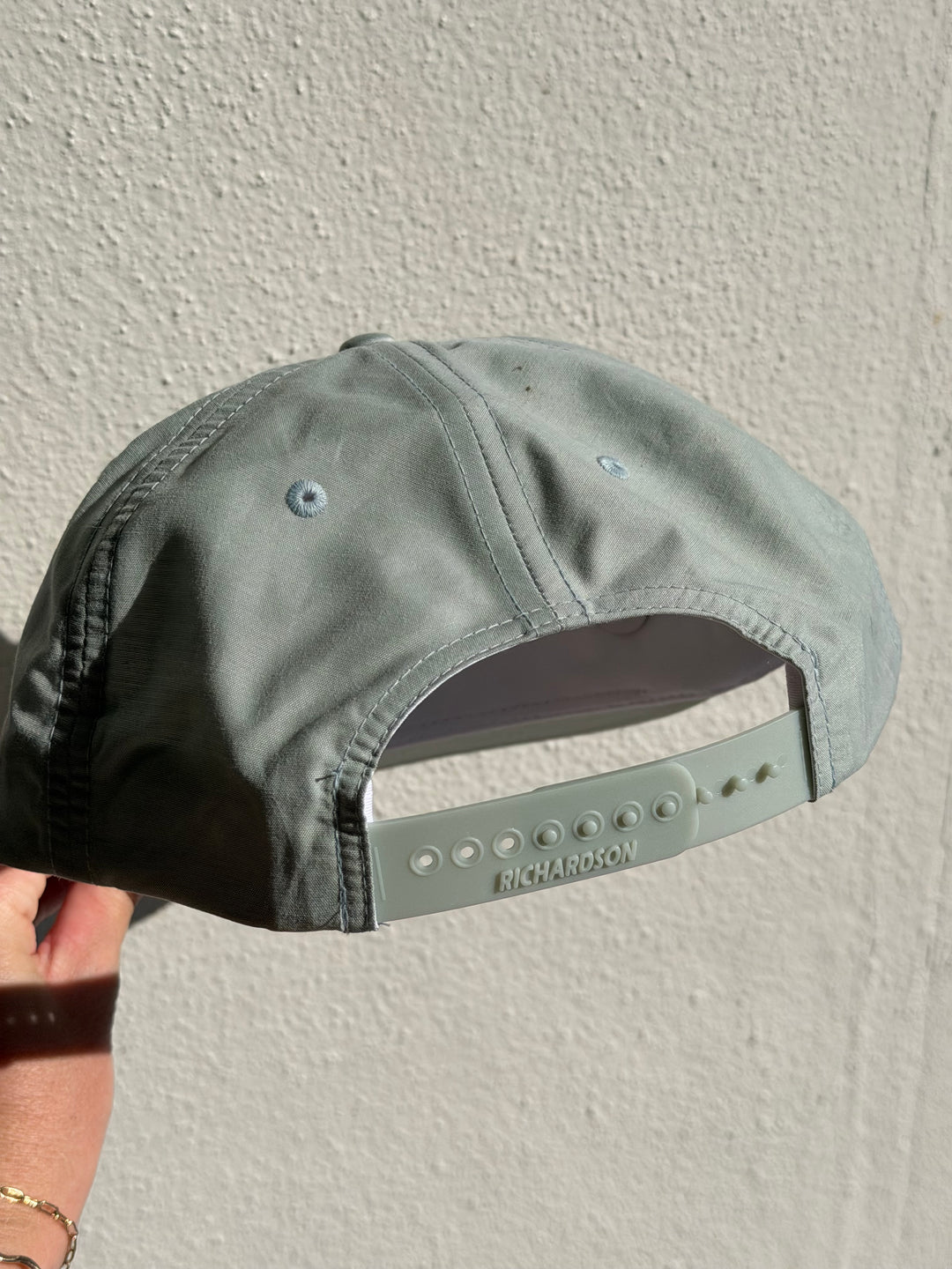 OG Surfwest Rope Trucker Hat in Dusty Blue