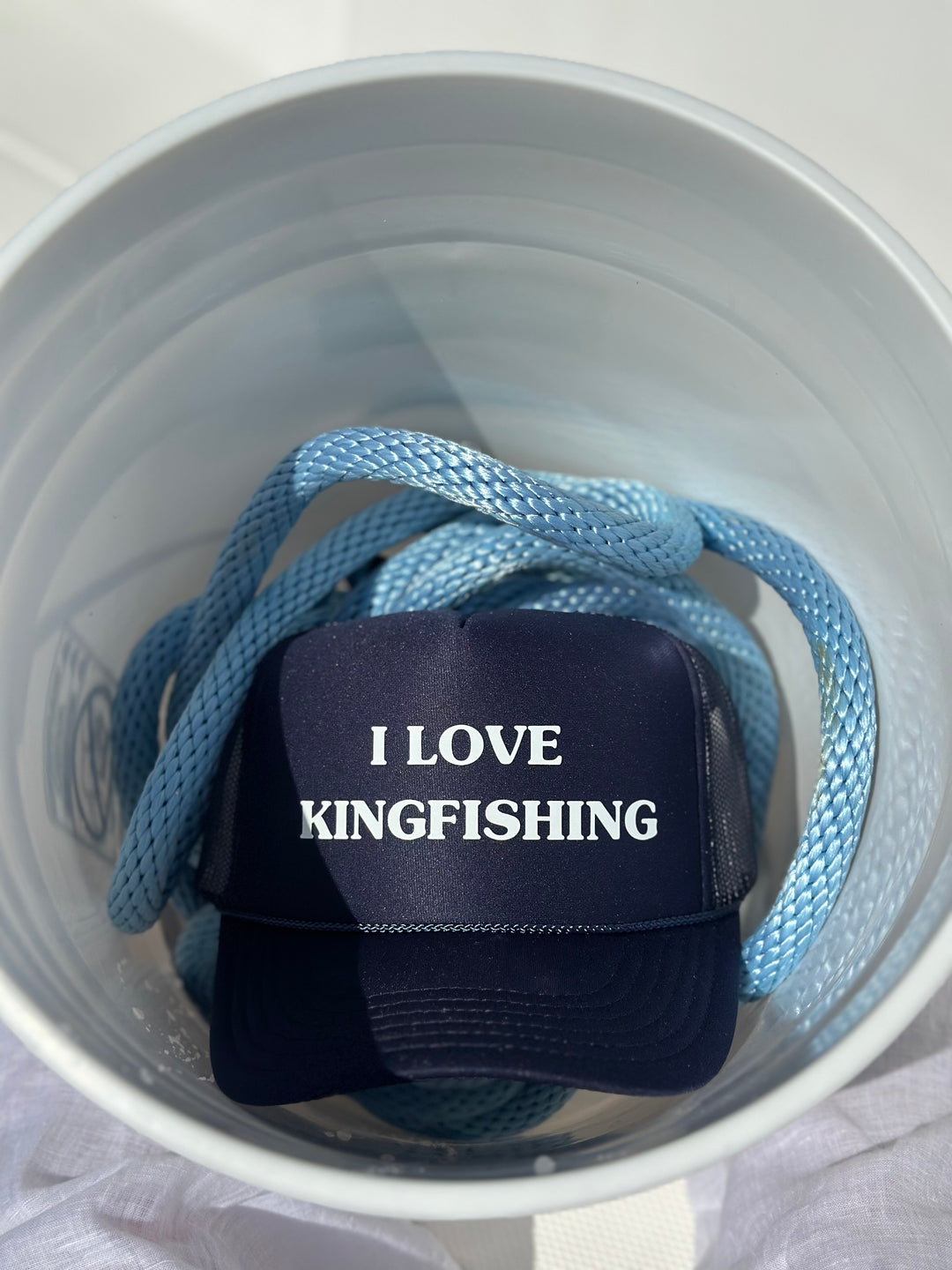 I Love Kingfishing Trucker