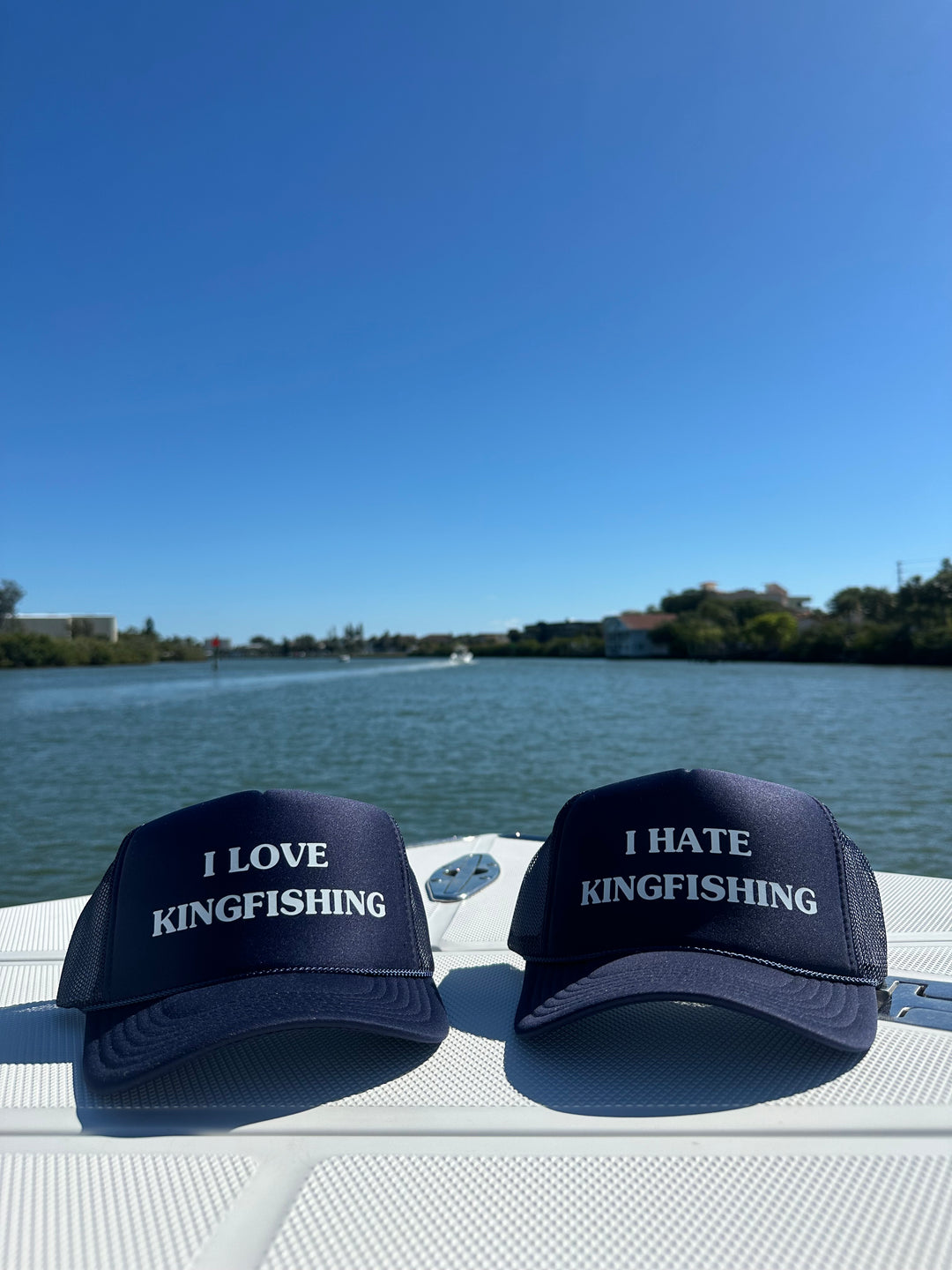 I Love Kingfishing Trucker