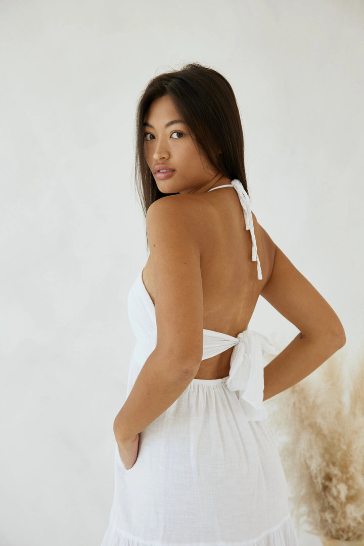 Carlotta Maxi Dress in White