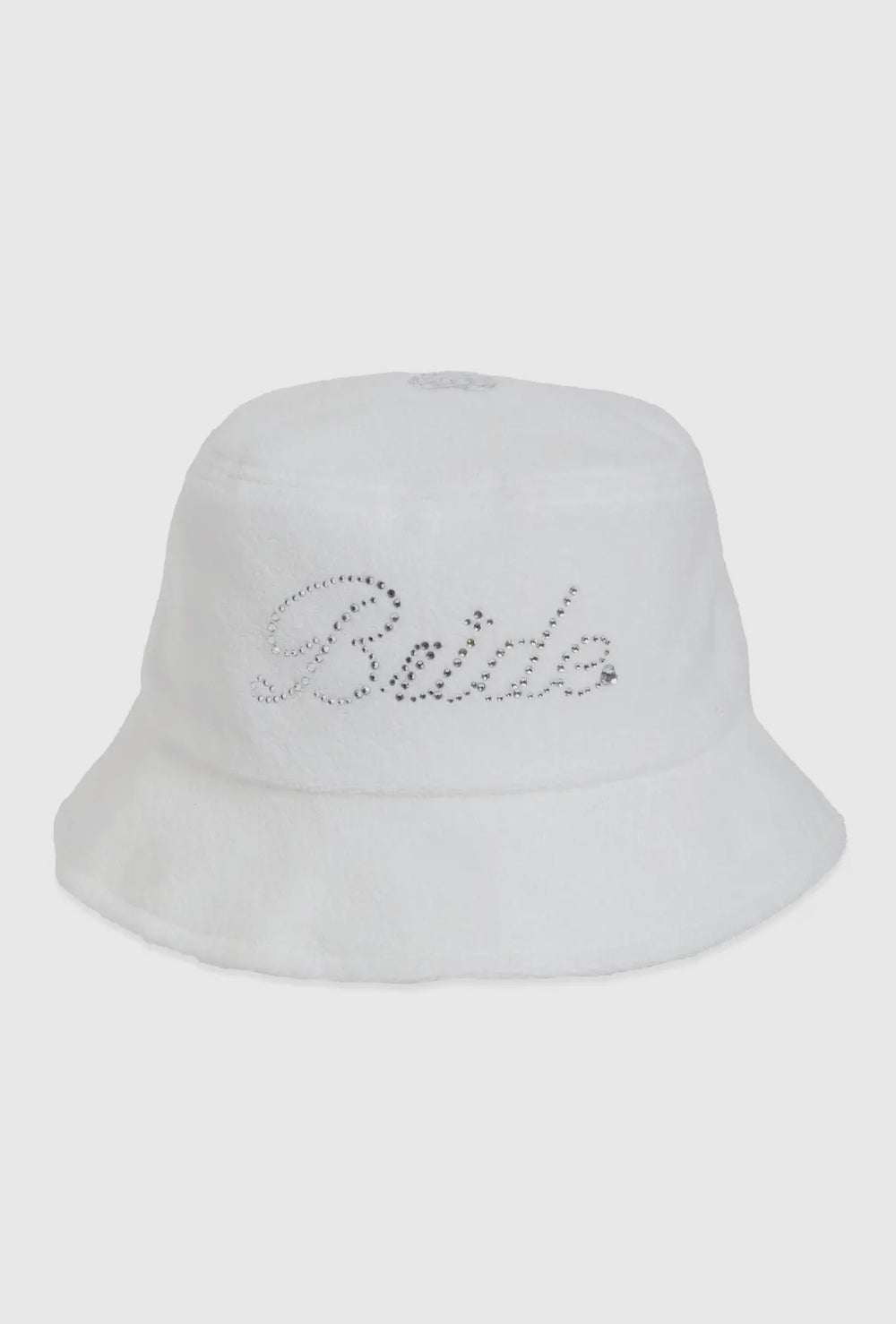 Rhinestone Bride Reversible Bucket Hat