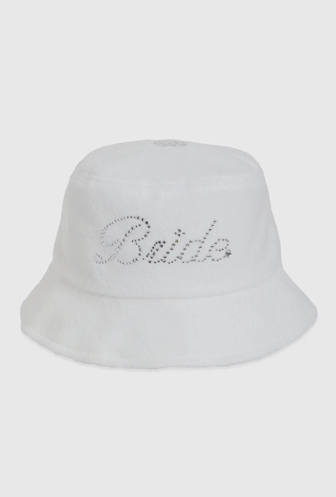 Rhinestone Bride Reversible Bucket Hat