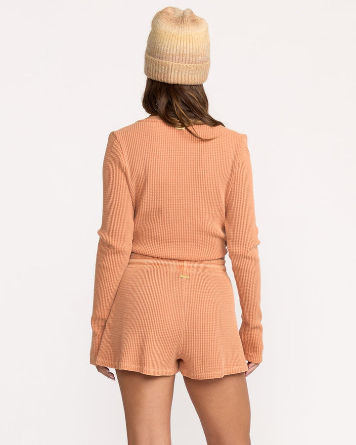 Paxton Long Sleeve Knit Top in Sunburnt