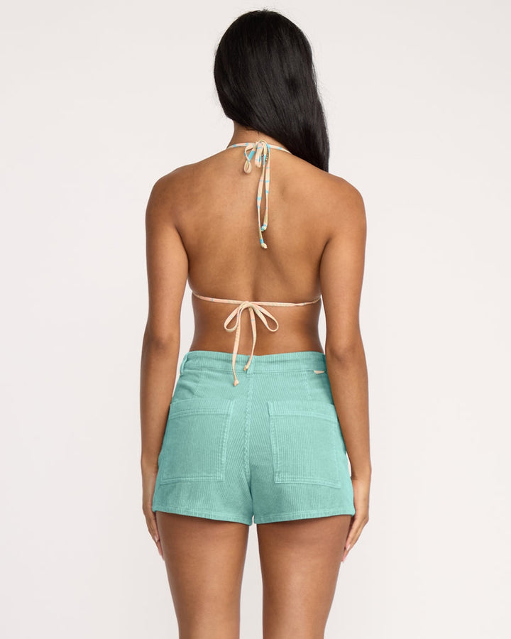 Free Fall Cord Short in Misty Blue