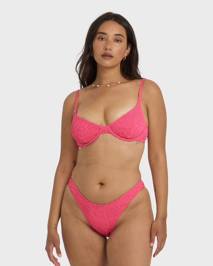 Were Wild Hike Bikini Bottom in Paradise Pink