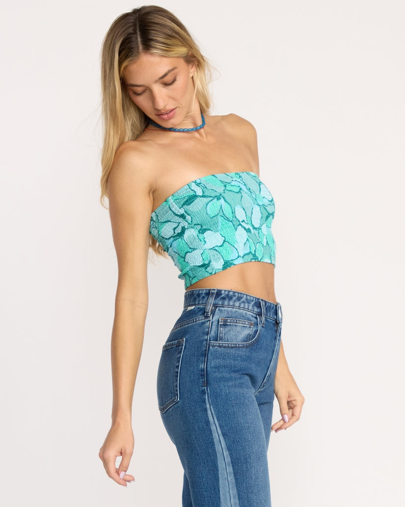 Keep It Simple Top in Blue Bird