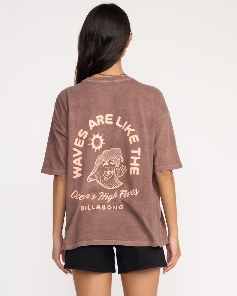 The Great Waves Short Sleeve Tee in