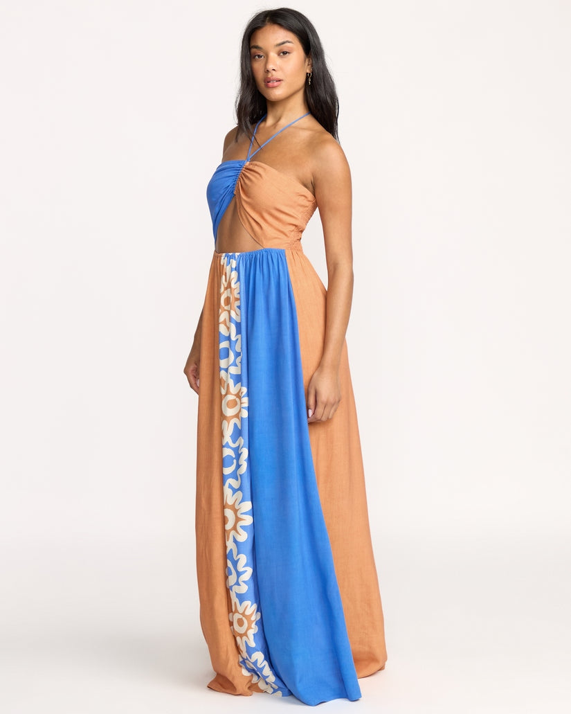 Trippin Dippin Dress in Sunburnt