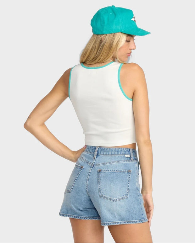 Wave Out Tank in Light Grey
