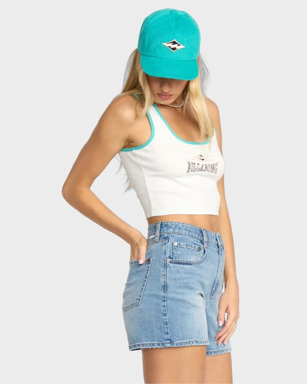 Wave Out Tank in Light Grey