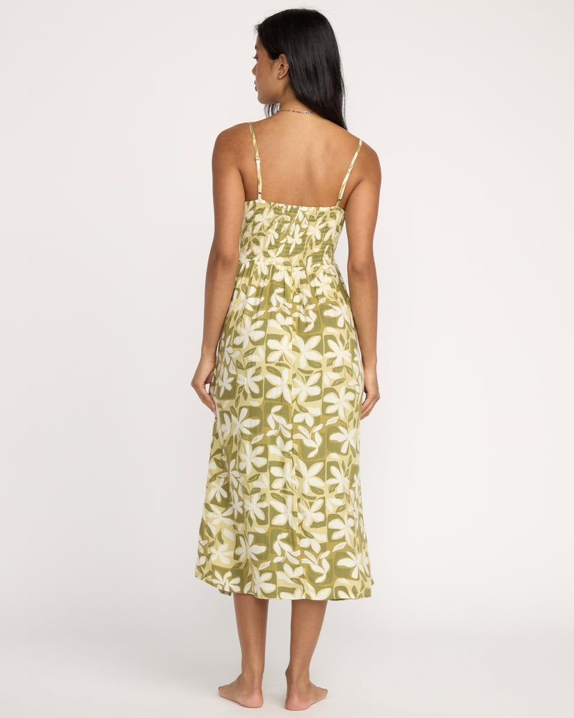 Sunset Love Dress in Light Olive