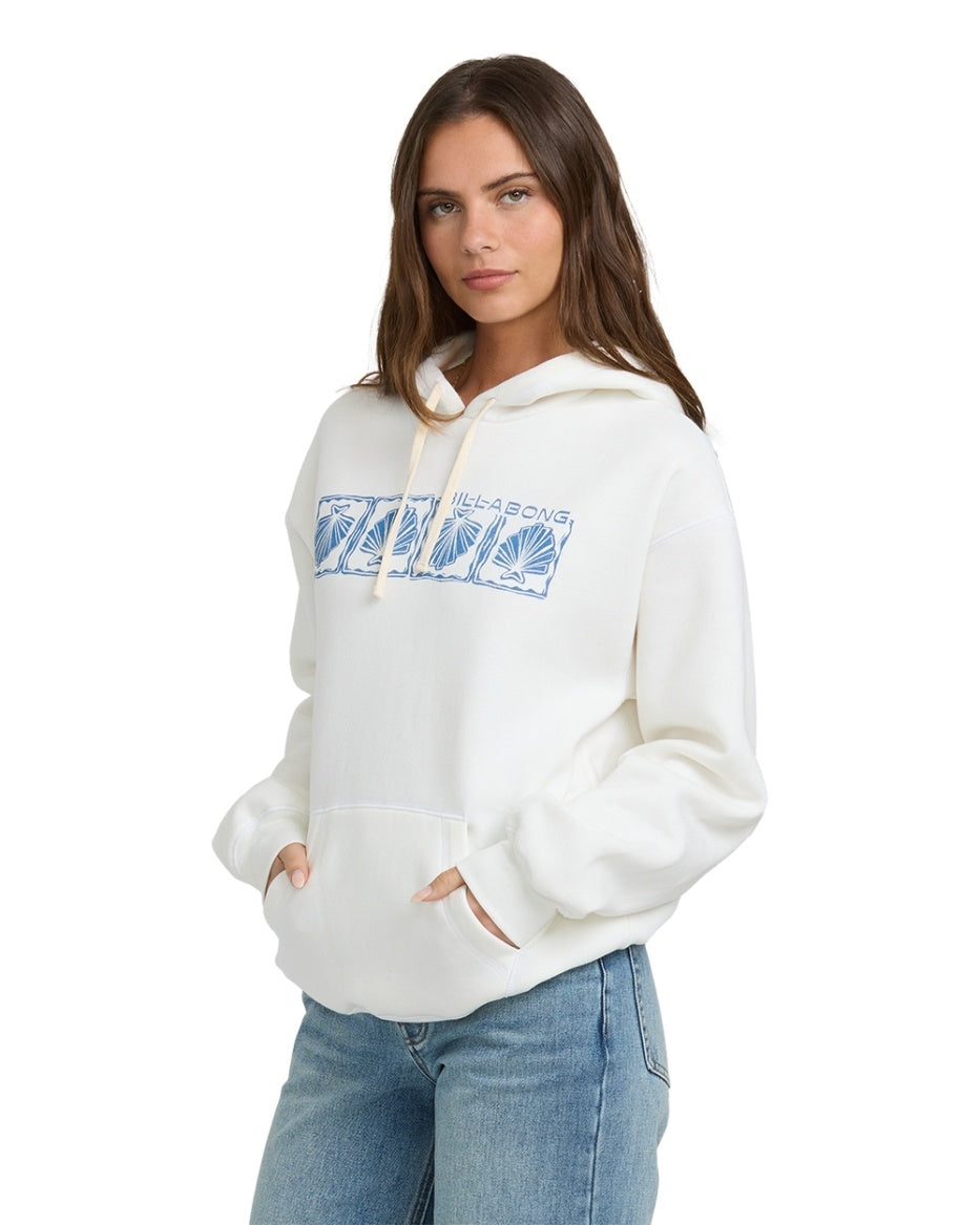 Where the Sun Sets Hoodie in Stencil Wash