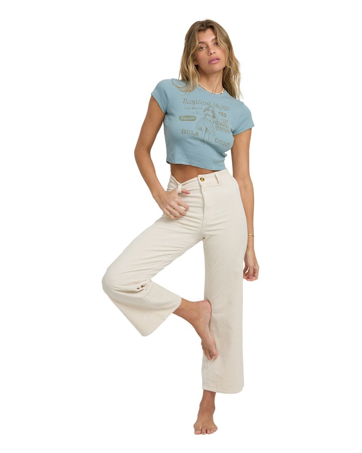Pretty Sweet Day SS Tee in Mason Blue