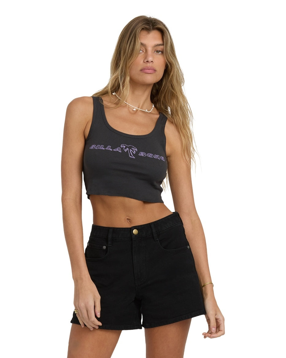 Windy Afternoon Tank in Off White/ Black