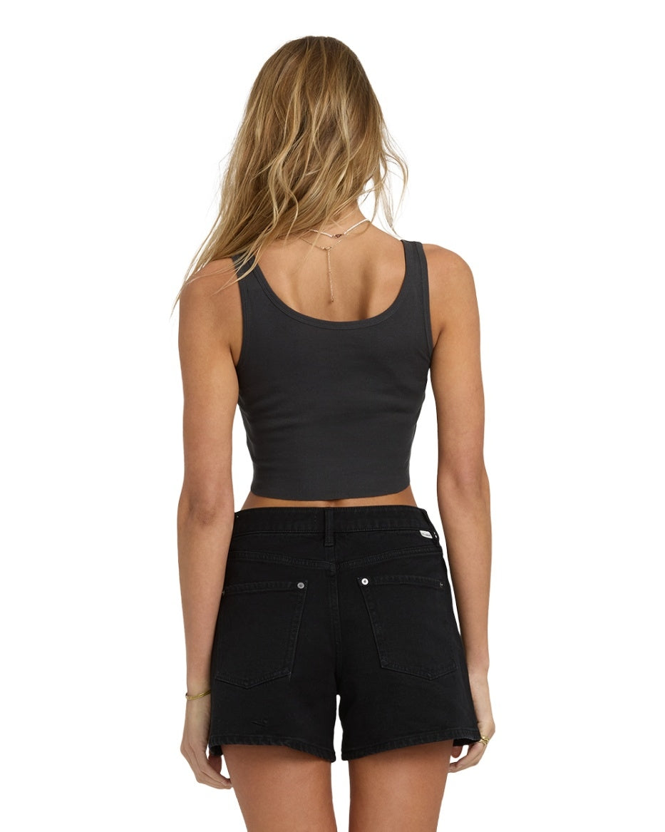 Windy Afternoon Tank in Off White/ Black