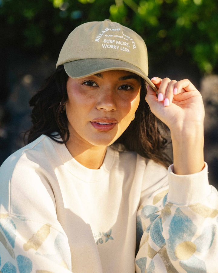 Dad Cap in Green Ash