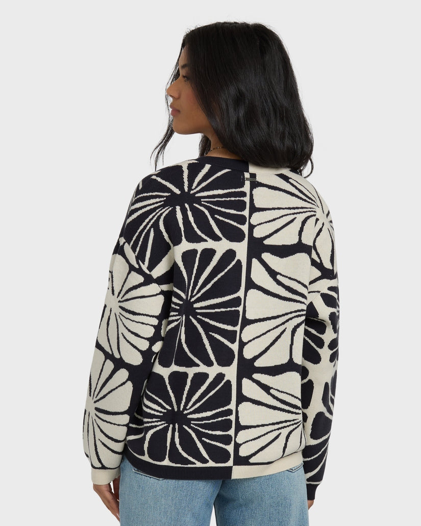 Overheated Cardi in Black Sands