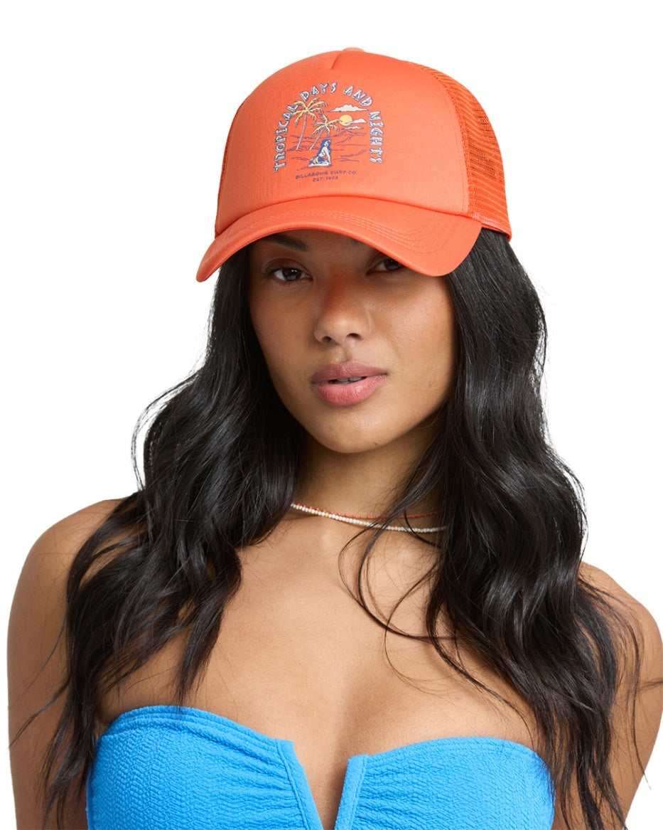 Across Waves Hat in Saffron