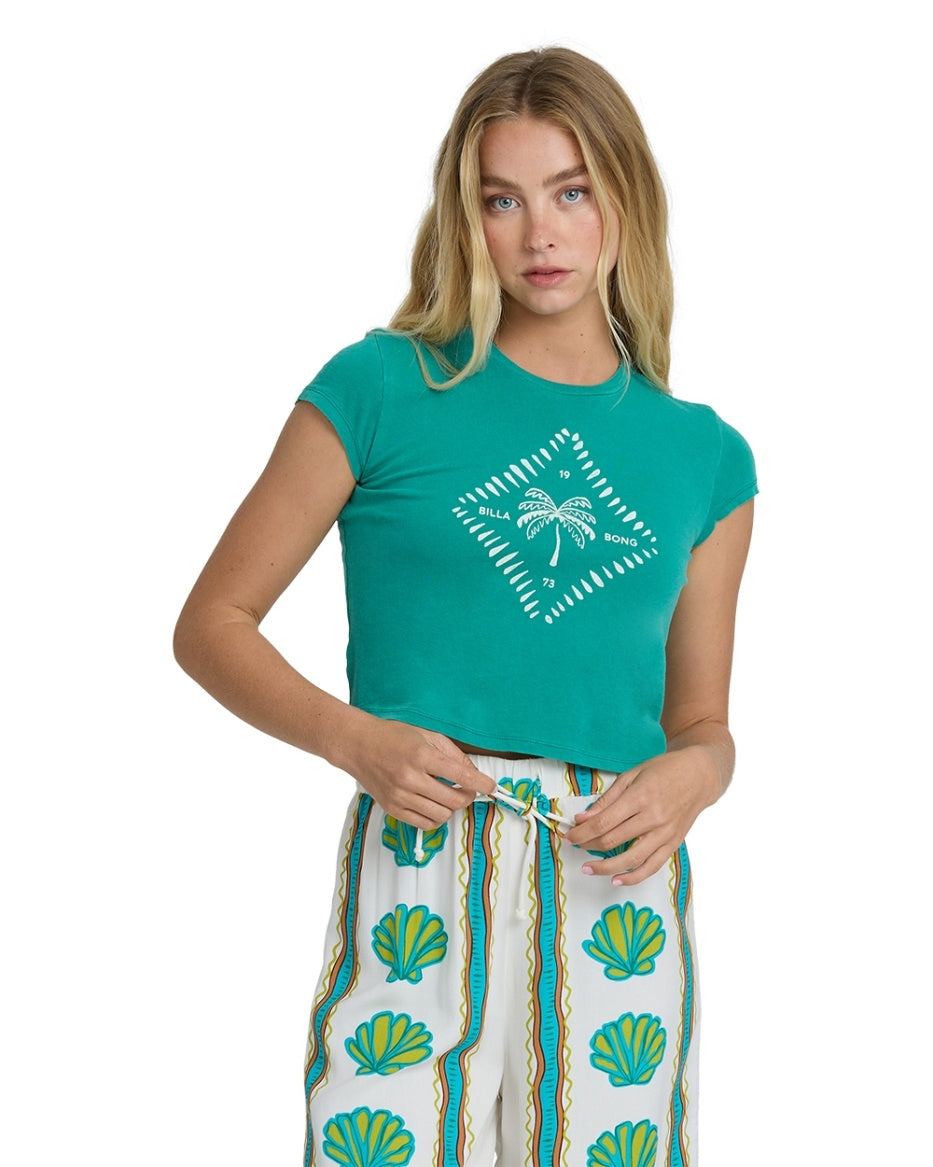 Check Me in SS Tee in Climbing Ivory