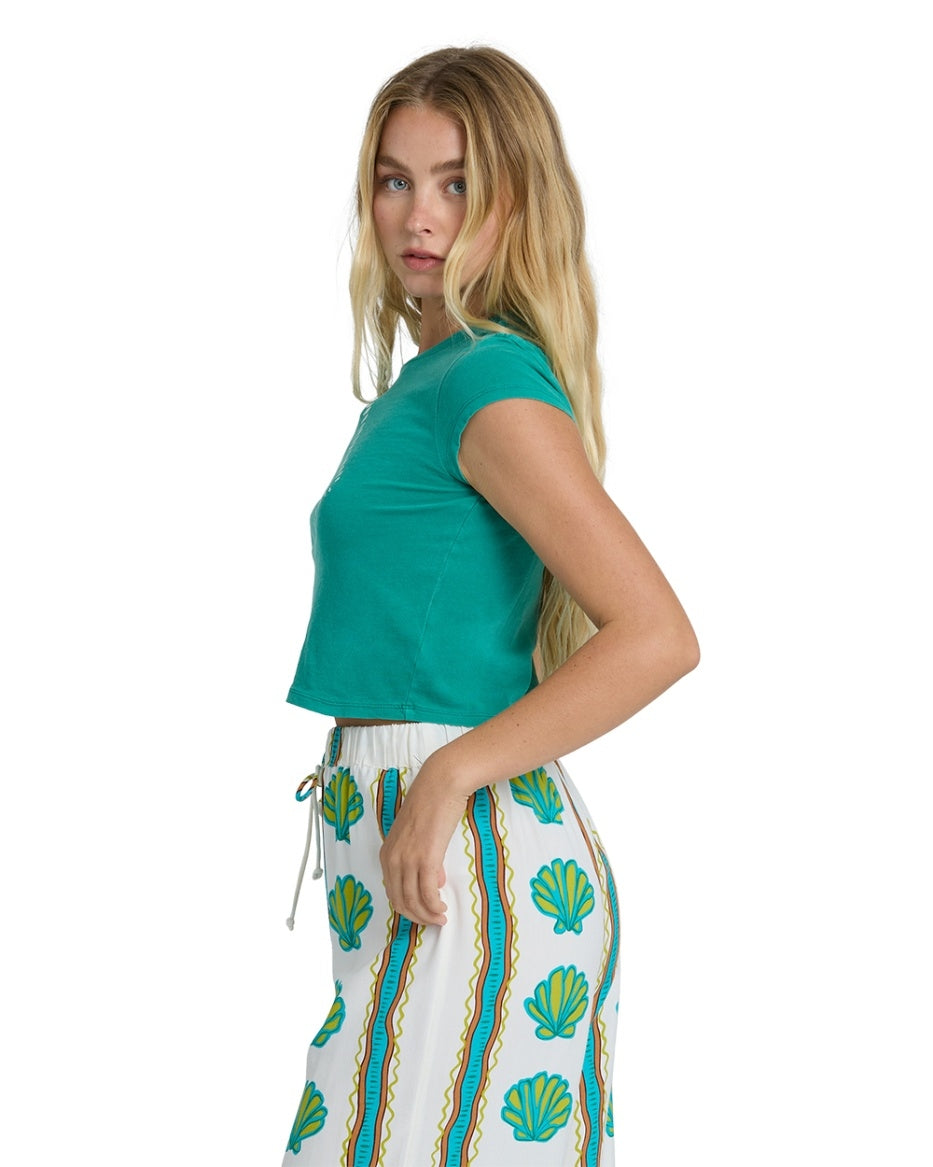 Check Me in SS Tee in Climbing Ivory