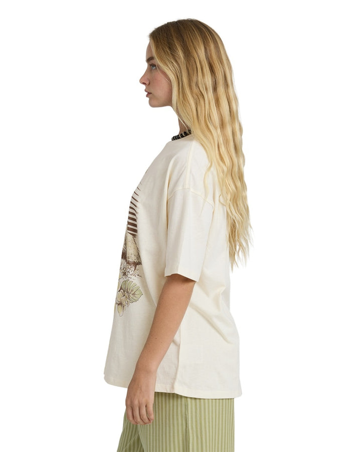 Will Find Me Here SS Tee in White Cap