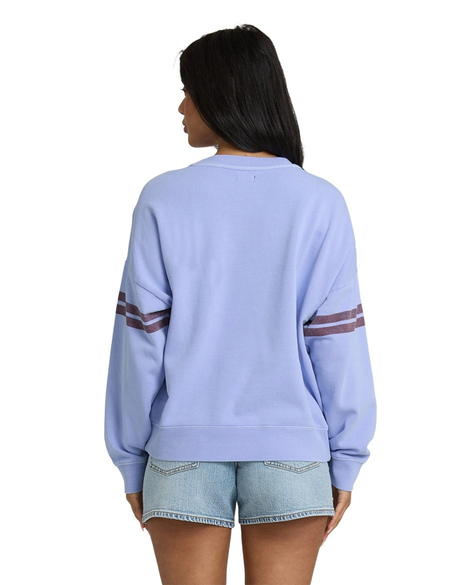 Echo Crew Fleece in Twilight Blue