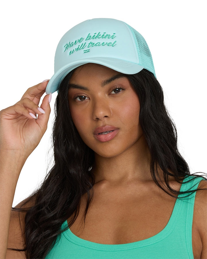 Across Waves Trucker Hat in Clearwater