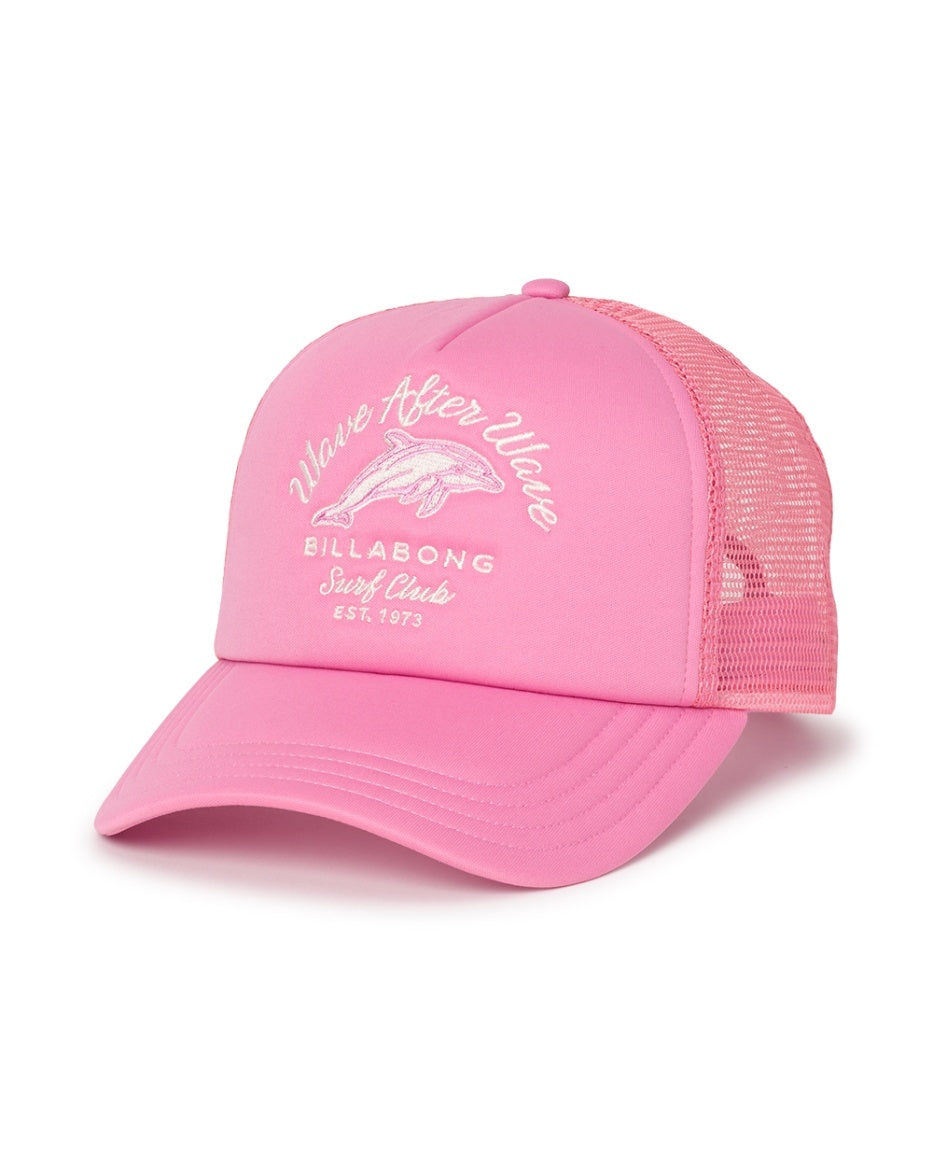 Grandpa Trucker Hat in Party Pink