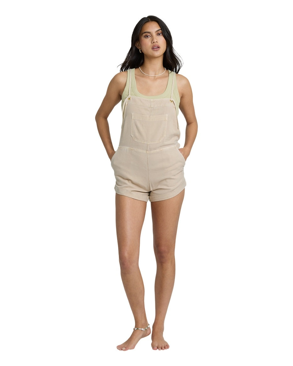 Wild Pursuit Romper in Oat